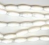 16 inch strand of 16x6mm Chinese Mother of Pearl Ovals